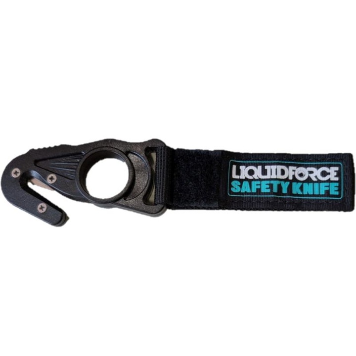 Cutit de zmeu Liquid Force, negru