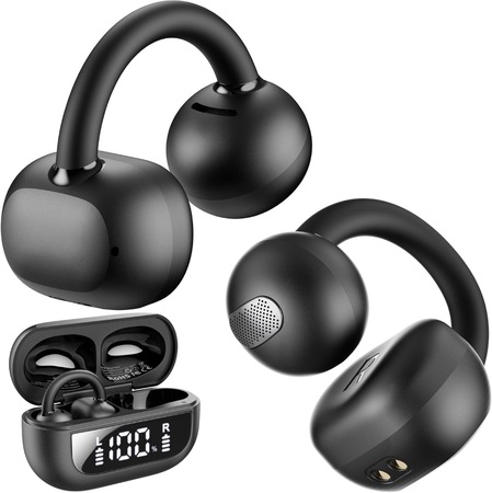 Casti Wireless Open Ear Clip TOZO® OpenRhyme Hybrid Adaptive Noise
