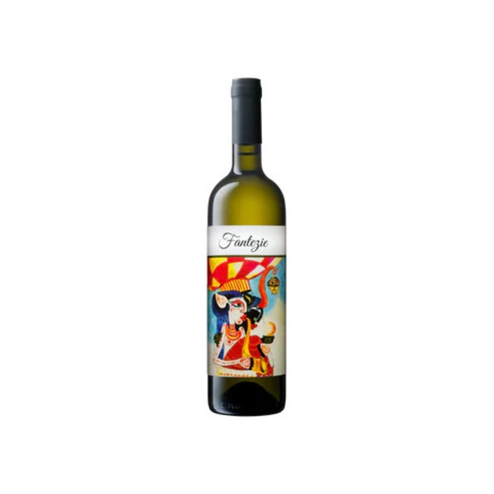 Vin Alb Sec, 7ARTS, Fantezie, Feteasca Alba, Sauvignon Blanc, Tamaioasa Romaneasca, 0.75l