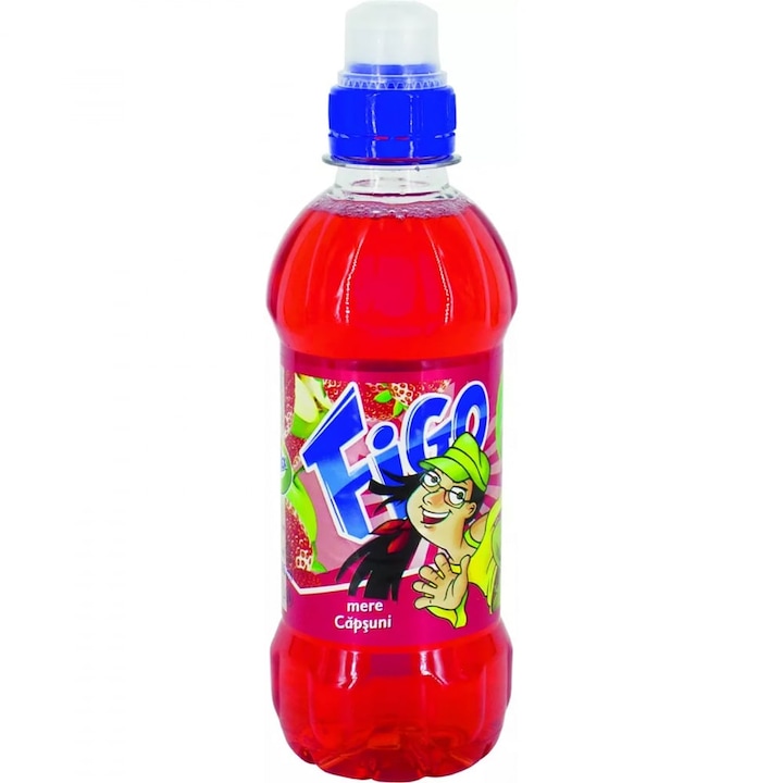 Bautura necarbogazoasa mere si capsuni figo 3*0.3l