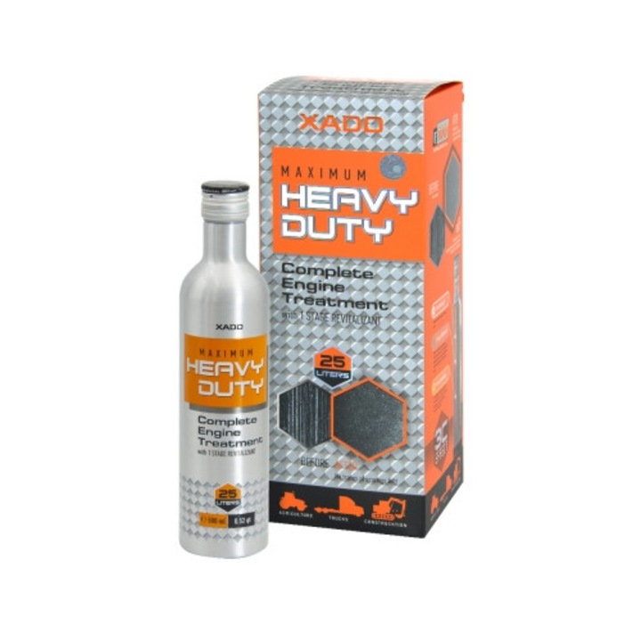 Ревитализант Xado, Maximum Heavy Duty за двигатели, 500 мл