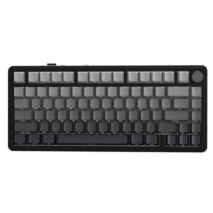 Tastatură mecanică Attack Shark X85 Gasket gaming wireless 75% multicolor
