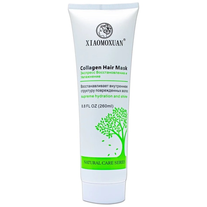 Masca Xiaomoxuan M260 - Collagen Hair Mask 260 ml - Restaureaza, Hidrateaza si Stimuleaza Cresterea Parului
