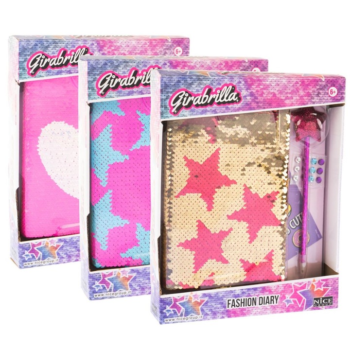 Jurnal cu paiete reversibile si pix