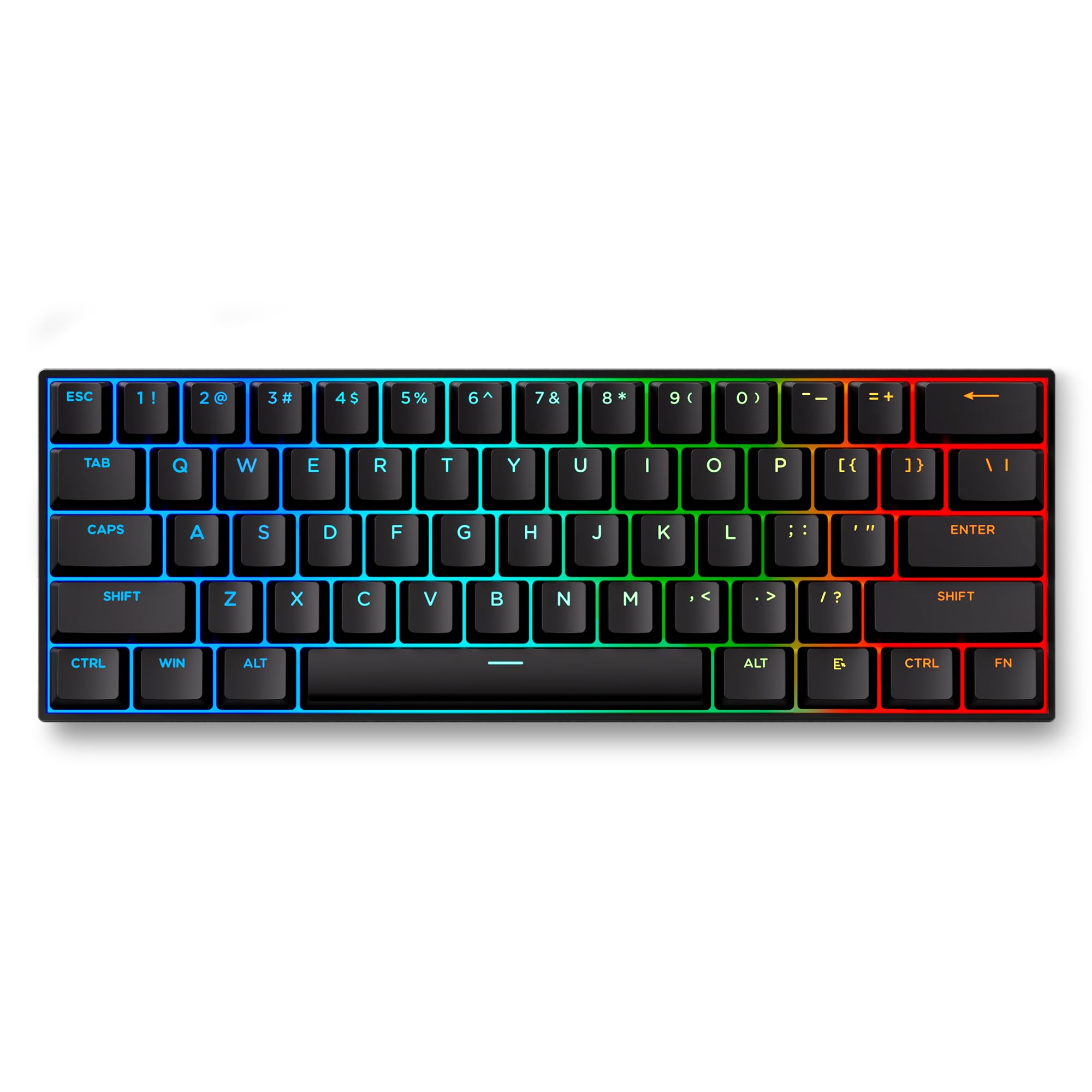 Tastatură de gaming MCHOSE Ace60 Pro He, RGB, comutator magnetic
