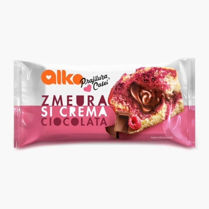 Mini prajitura alka zmeura 3*55g
