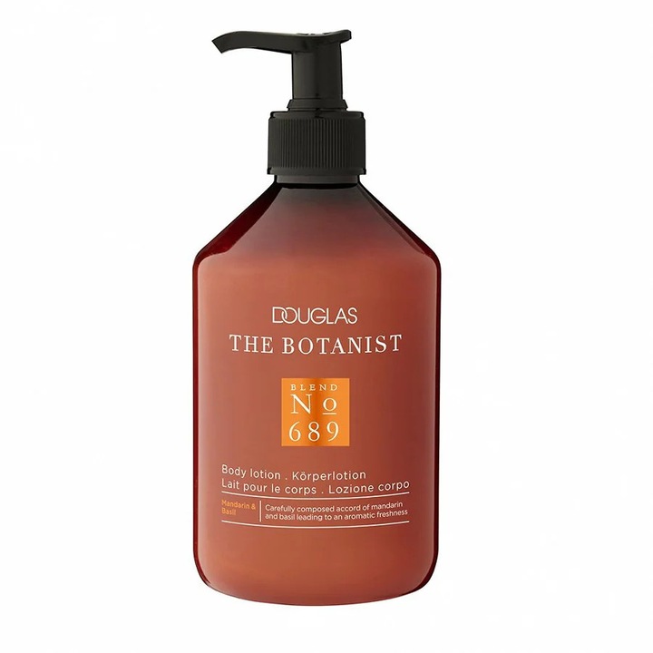 Douglas The Botanist testápoló mandarinnal és bazsalikommal, női ápolásra, 200ml