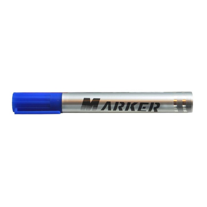 Marker Pentru Tabla, Varf Rotund 2mm, Albastru