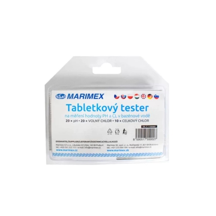 Set de testare Tablete pentru Ph-Cl