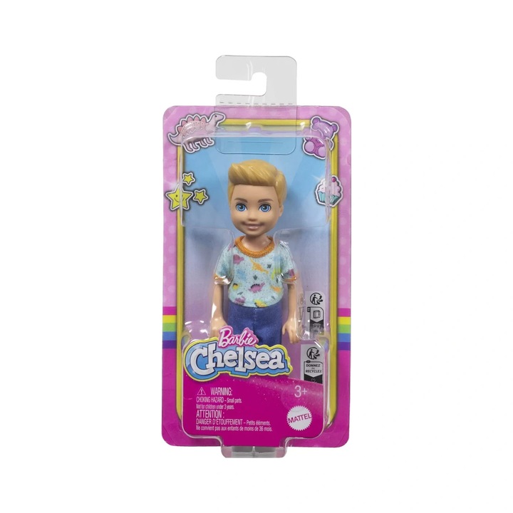 Barbie Chelsea baba szőke fiú kék szemekkel