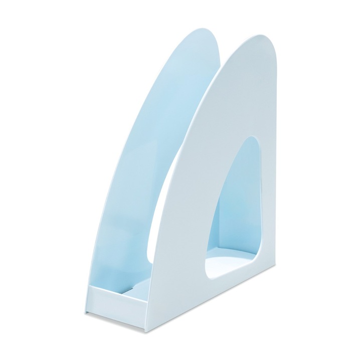 Függőleges műanyag tartó Han Re-loop katalógusokhoz, újrahasznosított PP - pasztellkék