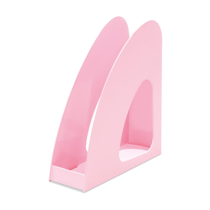 Függőleges műanyag tartó Han Re-loop katalógusokhoz, újrahasznosított papír - pasztellrózsaszín