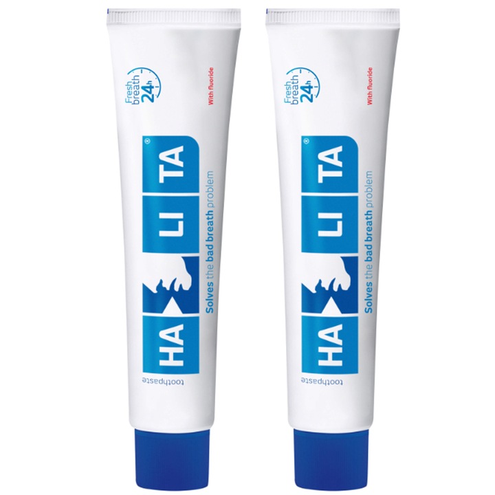 Vitis Halita fogkrém készlet, 75 ml, 2 db