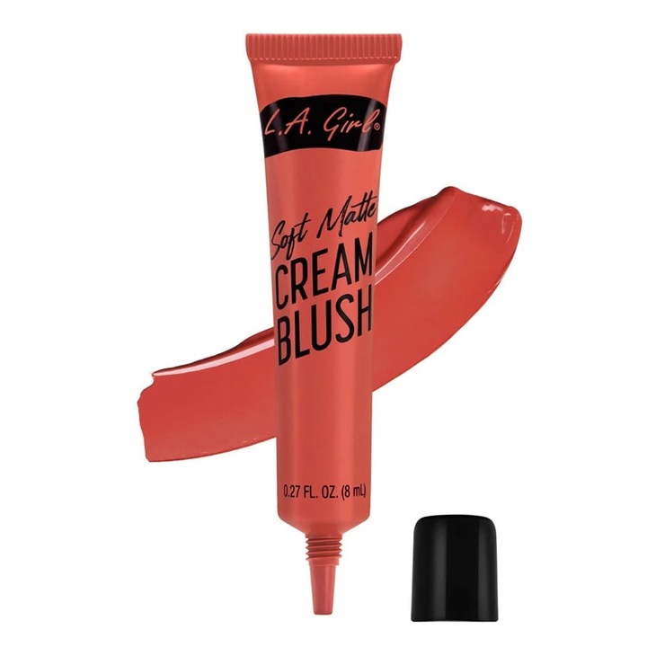 Blush cremos matifiant L.A. Girl Soft Matte Cream Hot Shot, 8ml