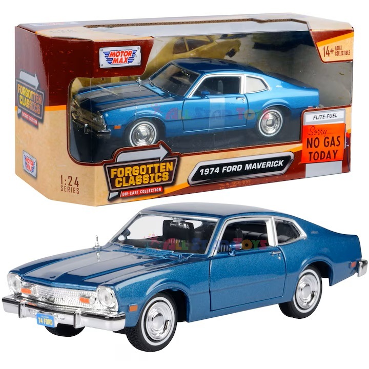 Macheta auto Ford Maverick din 1974 Scara 1:24 Motormax
