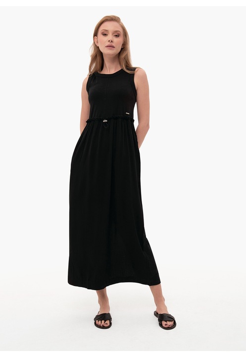 Hosszú ruha Volcano G-Britania, fekete, Fekete