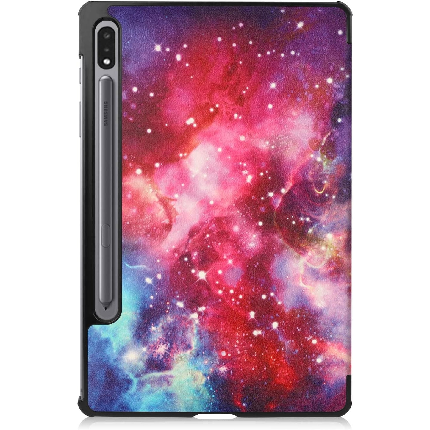 Husa Slim Sigloo, Smart Cover, Trifold, pentru Lenovo Tab P11 Pro( 2nd Gen), (TB-132FU/TB-138FU), 11.2", Galaxy