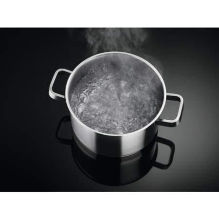 Plita incorporabila Electrolux EHH6240ISK, Inductie, 4 zone gatit, Touchcontrol, 60 cm, Sticla neagra