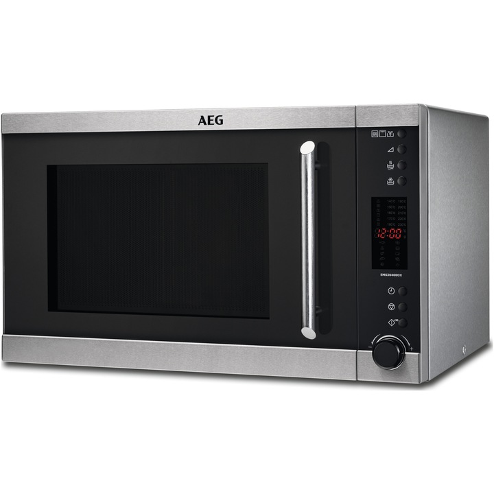 AEG MFC3026S-M Mikrohullámú sütő, 28 l, 900 W, Grill, Digitális, Rozsdamentes acél