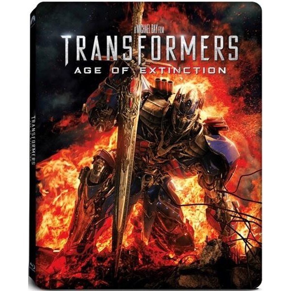 Transformers: Exterminarea 2D + 3D Steelbook / Transformers: Age of Extinction [Blu-Ray Disc] [2014]