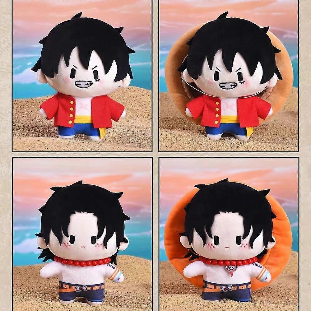 15cm One Piece Ace Luffy Zoro Back To School Anime Card Jucarie de
