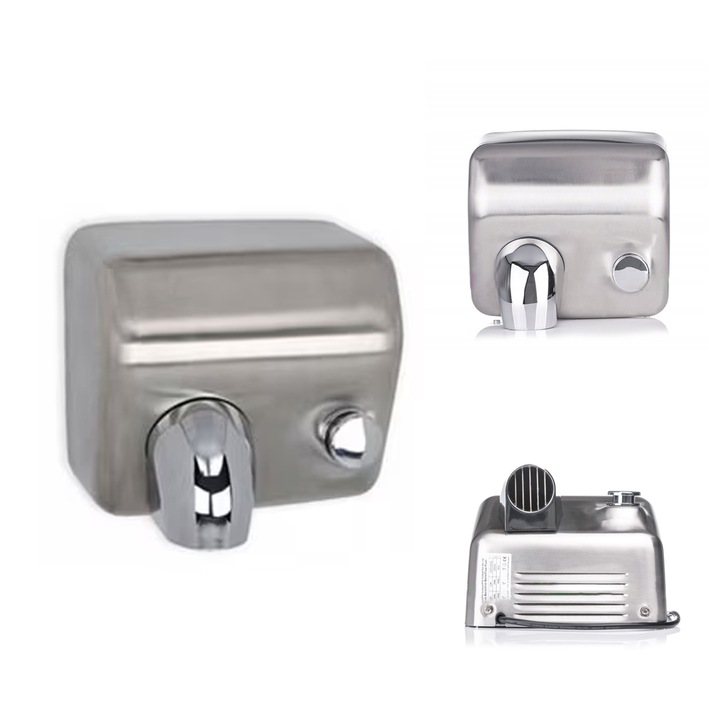 Uscator De Maini Electric, Emultimax, Barrelflow, Putere De Incalzire: 2500 W, Timp De Uscare: 15 S, Raza Senzorului: 5-20 cm, Grad De Protectie: Ipx1, Multicolor