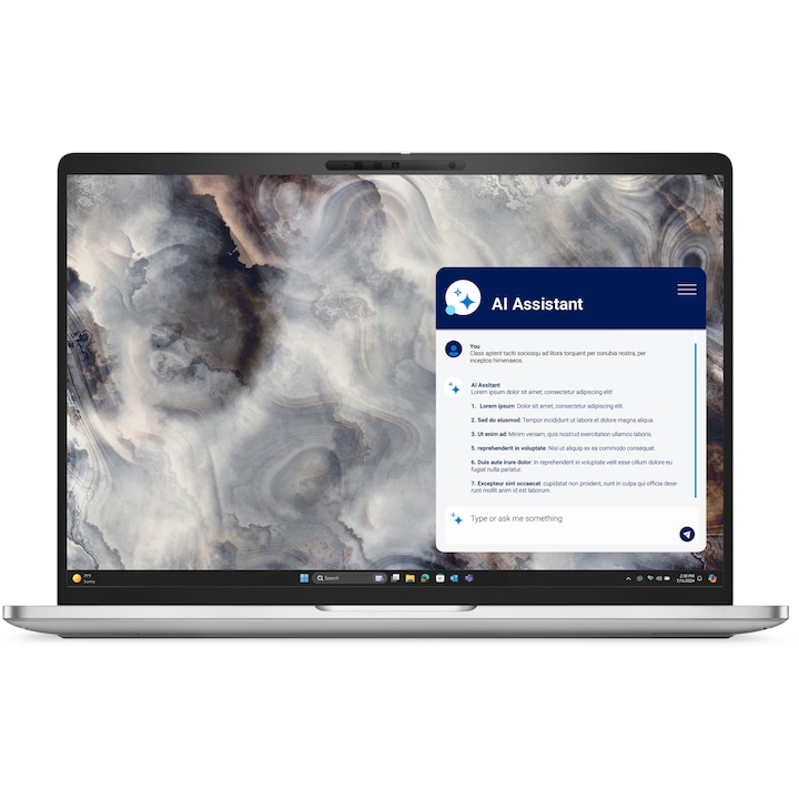 Dell Pro 16 Plus laptop, 16 GB RAM, 512 GB SSD, 16" FHD+, Windows 11 Pro, megvilágított billentyűzet