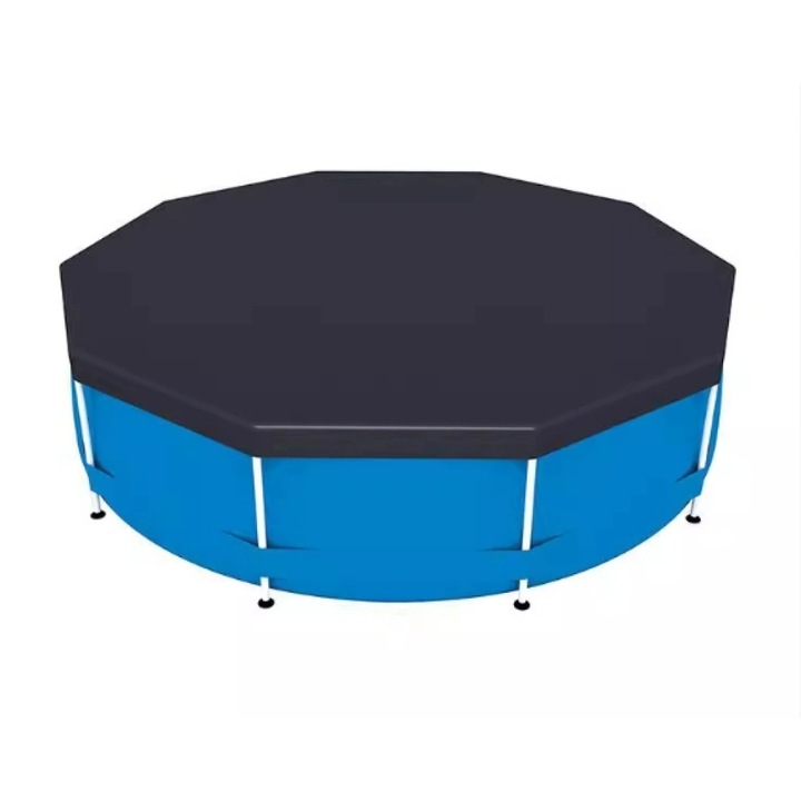 Huzat téglalap alakú medencéhez 400x211cm, vízálló Oxford anyag, strapabíró