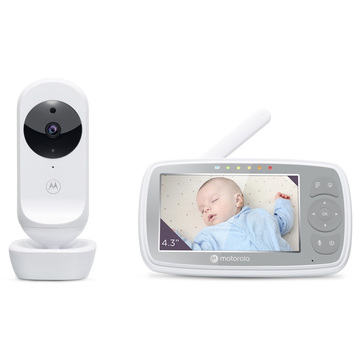 Видео бебефон Motorola VM44 Connect, 4.3-инча