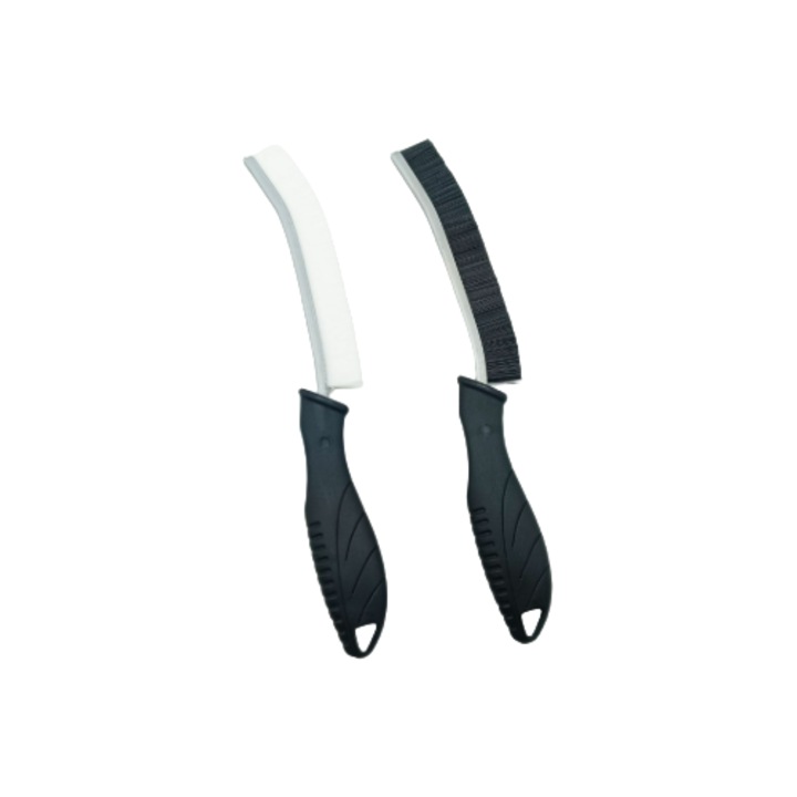 Perie pentru colturi lunga, multifunctionala, plastic, dur, 2buc