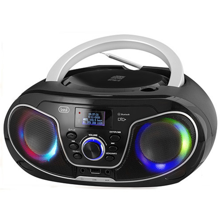 Radio CD Trevi CMP 588, Bluetooth, DAB FM, 28x24x13cm