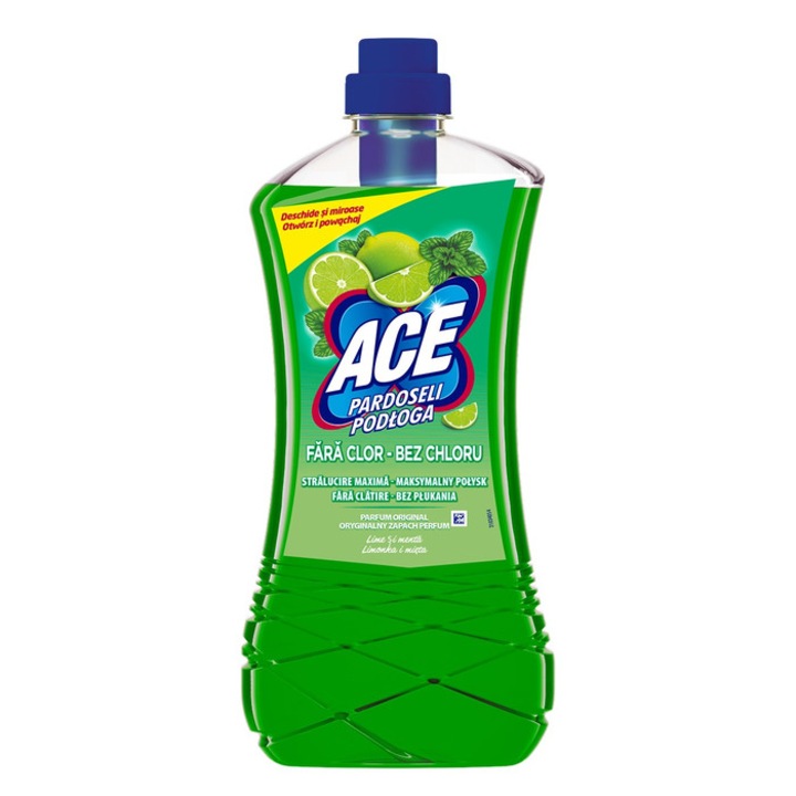 ACE Padlótisztító, Menta és Lime, 1 l