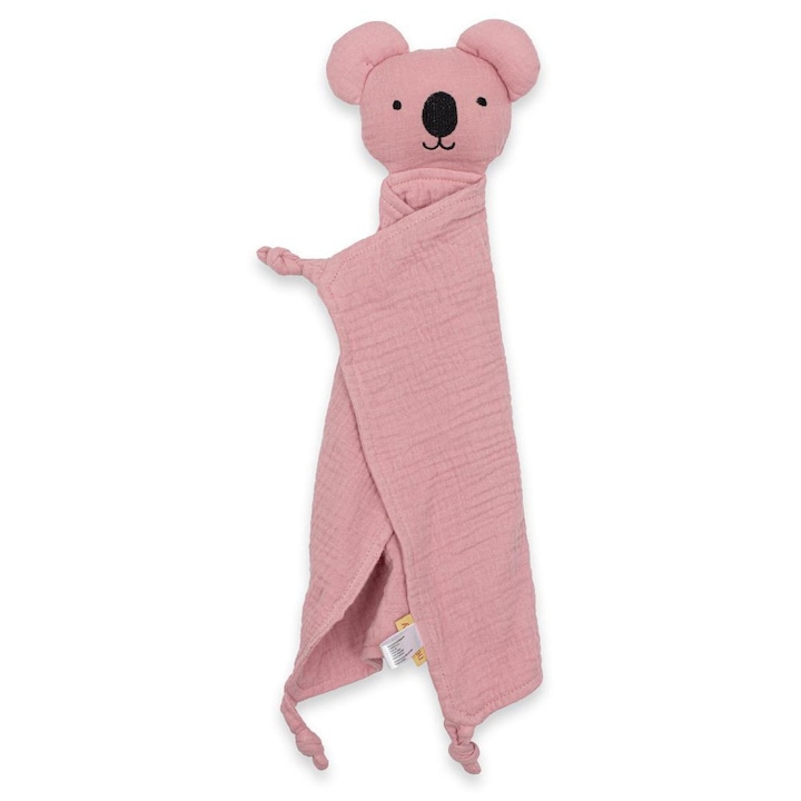 Sac din muselina New Baby Koala roz