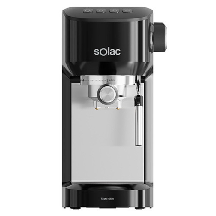 Espressor Taurus TRENTO, 20 bar, 850 W, Otel, 1,5 L, argintiu/negru