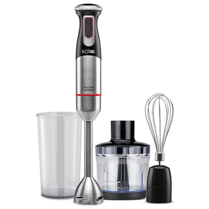 Blender Taurus Optima Easy 1500 W, 1,5L, 2 viteze, rosu