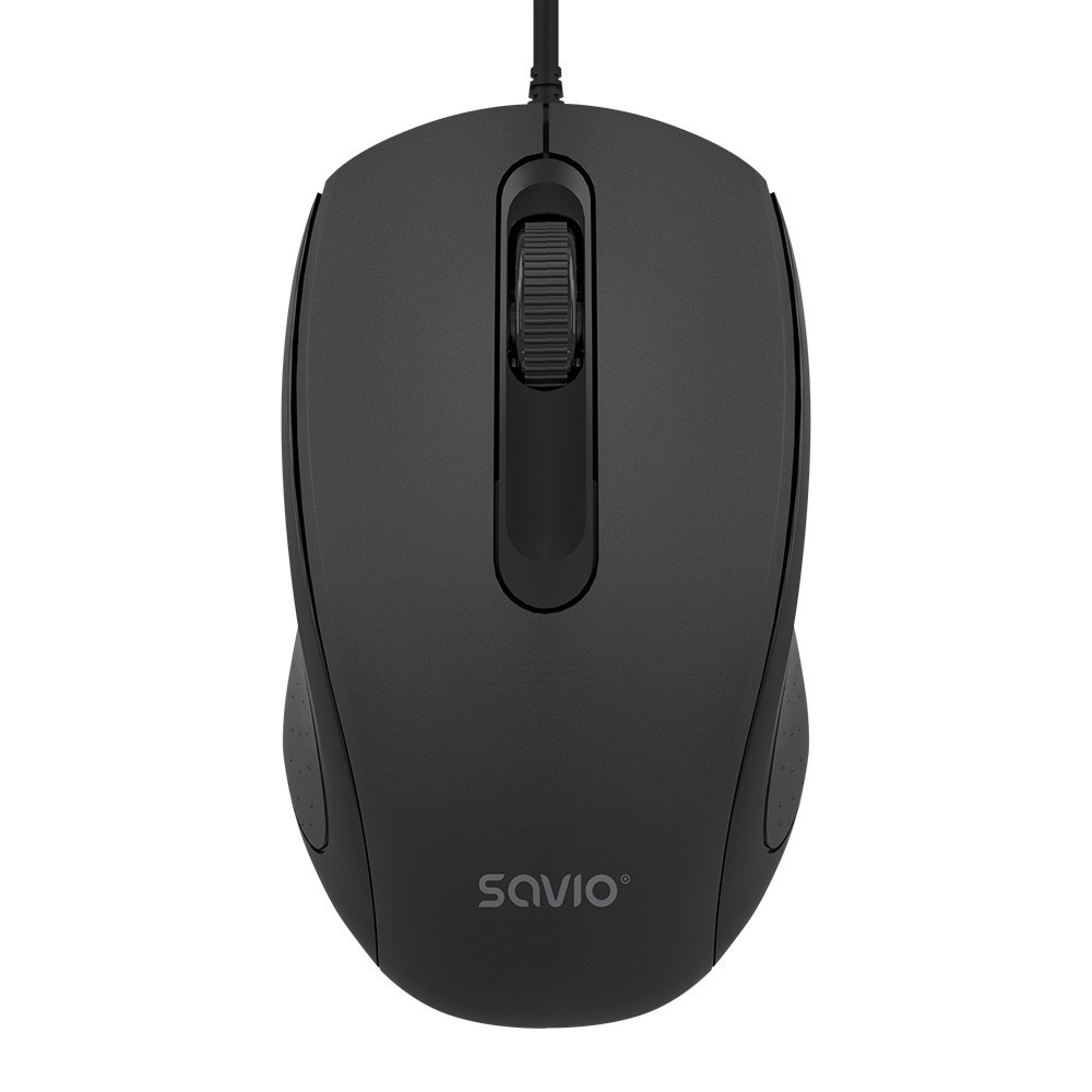 Mouse Savio MB-02, 1200 DPI, cablu 1,6m, 109x65x38mm - eMAG.ro