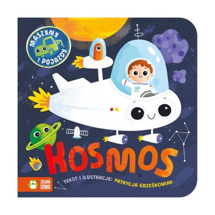 Carte pentru copii spatiu, carton, 94575