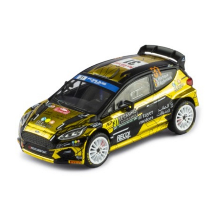 Модел Ford Fiesta Rally2, no.31, J.Wartique - M.Andrnak Rallye Monte-Carlo 2024, IXO 1/43