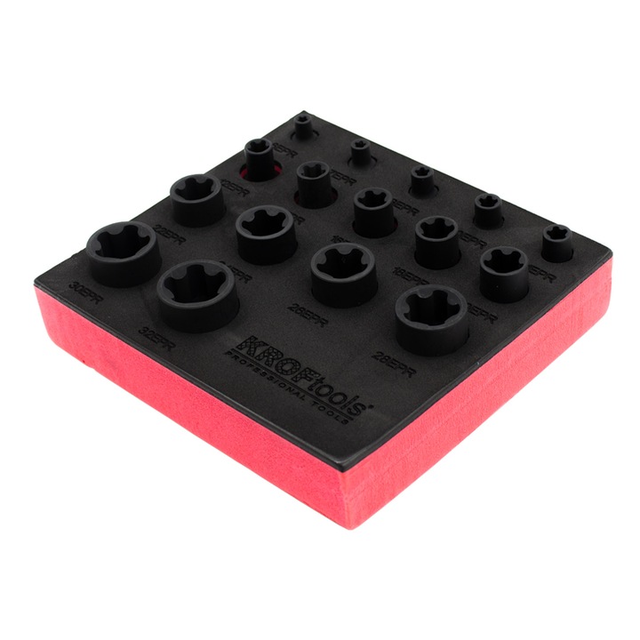 Комплект петоъгълни вложки, торкс Plus EPR 16 бр. 6-32