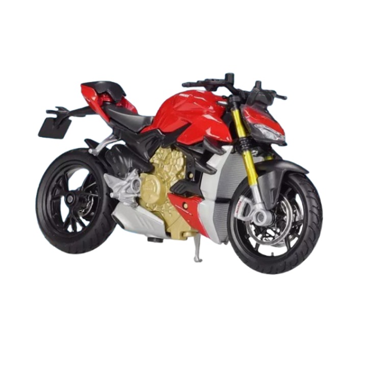 Ducati Super Naked V4 модел, червен, Maisto 1/18