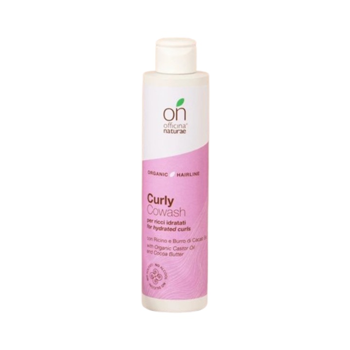 Sampon 2 in 1 Curly Cowash Officina Naturae, par cret/uscat, 200ml