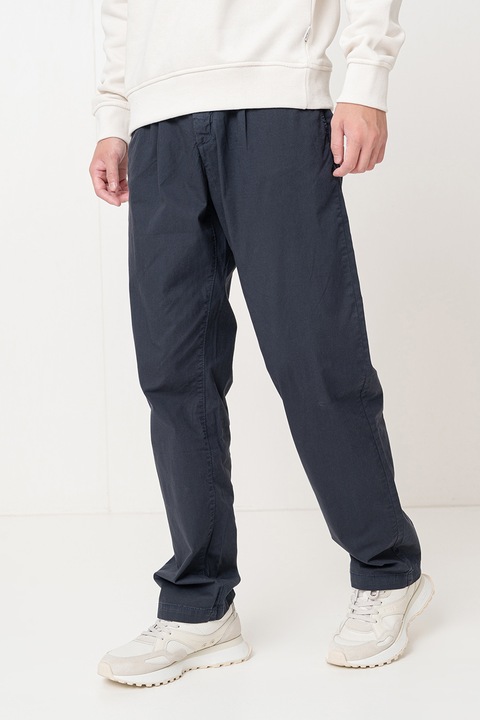 Pepe Jeans London, Pantaloni drepti cu buzunare laterale, Albastru ultramarin, 31