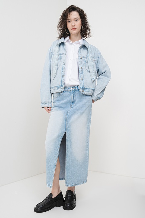 Pepe Jeans London, Crop farmerdzseki, Kék