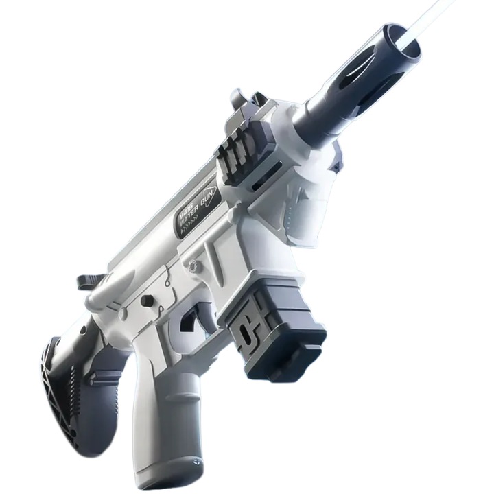Pistol mitraliera cu apa, albastru