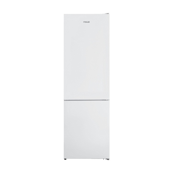Combina frigorifica Finlux FXCA 3890NFE, No frost, Iluminare LED, Usi reversibile, 327 l, H 201 cm, Clasa E, Alba