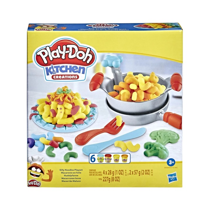 Konyhai kreációk tészta gyurma főzőkészlet