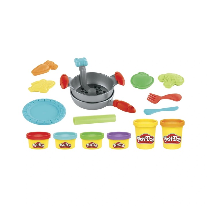 Konyhai kreációk tészta gyurma főzőkészlet