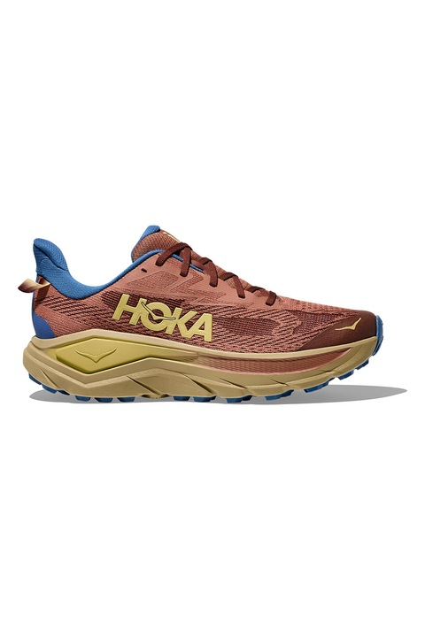 Hoka, Challenger 8 terepfutócipő, Koptatott piros