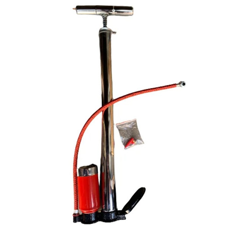 Pompa auto cu manometru Sedona H-214