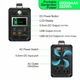 Statie de alimentare portabila, putere 300W, capacitate 222Wh, baterie Lifepo4, incarcare solara, gri